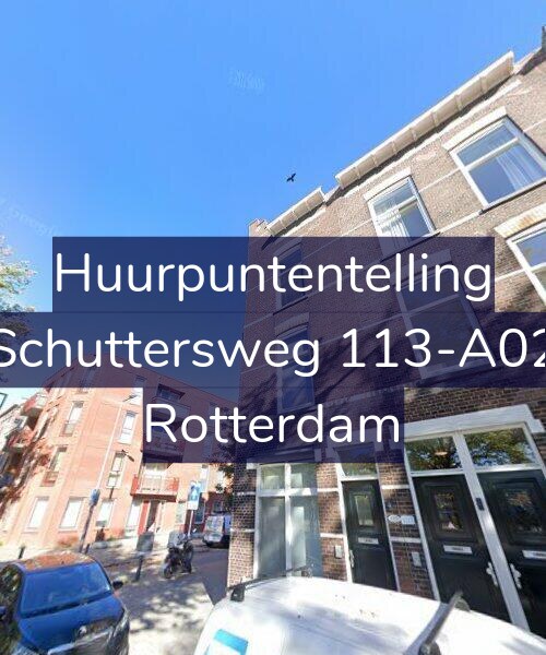 Foto gevel Huurpuntentelling voor Schuttersweg 113-A02, Rotterdam