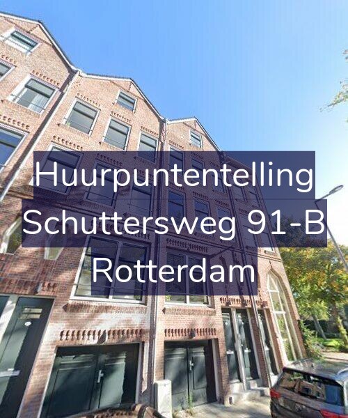Foto gevel Huurpuntentelling voor Schuttersweg 91-B, Rotterdam