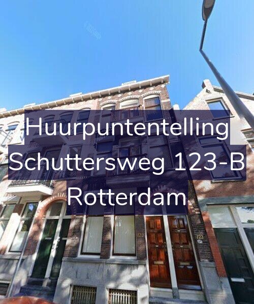 Foto gevel Huurpuntentelling voor Schuttersweg 123-B, Rotterdam
