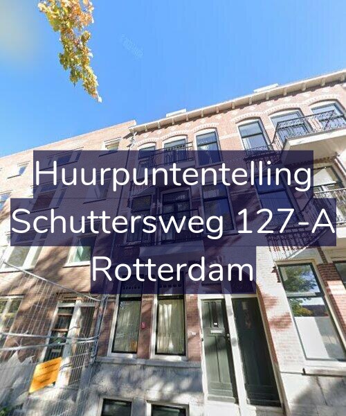 Foto gevel Huurpuntentelling voor Schuttersweg 127-A, Rotterdam