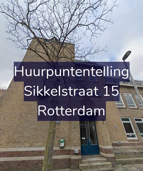 Foto gevel Huurpuntentelling voor Sikkelstraat 15, Rotterdam