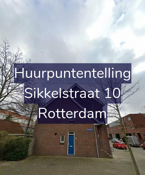 Foto gevel Huurpuntentelling voor Sikkelstraat 10, Rotterdam