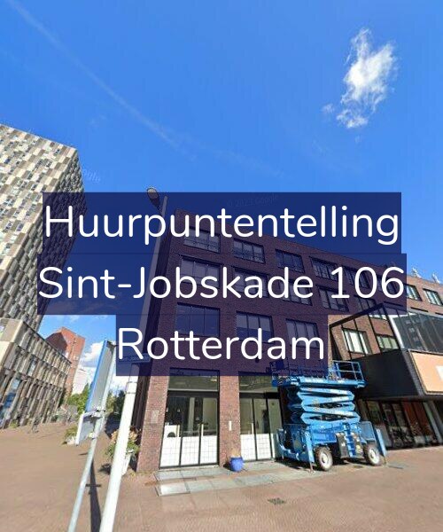 Foto gevel Huurpuntentelling voor Sint-Jobskade 106, Rotterdam