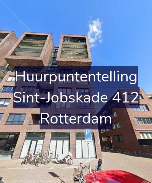 Foto gevel Huurpuntentelling voor Sint-Jobskade 412, Rotterdam