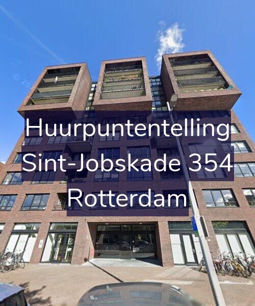 Foto gevel Huurpuntentelling voor Sint-Jobskade 354, Rotterdam