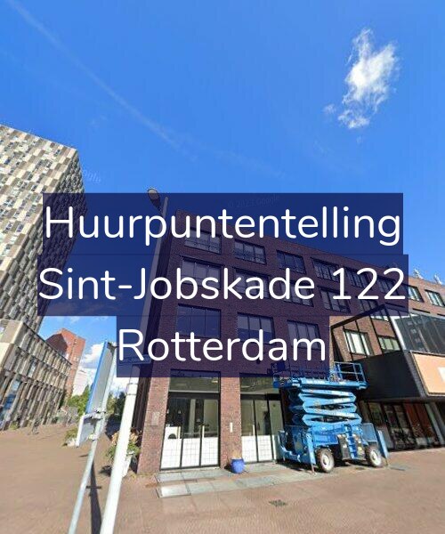 Foto gevel Huurpuntentelling voor Sint-Jobskade 122, Rotterdam