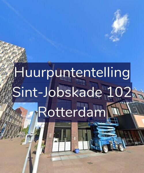 Foto gevel Huurpuntentelling voor Sint-Jobskade 102, Rotterdam