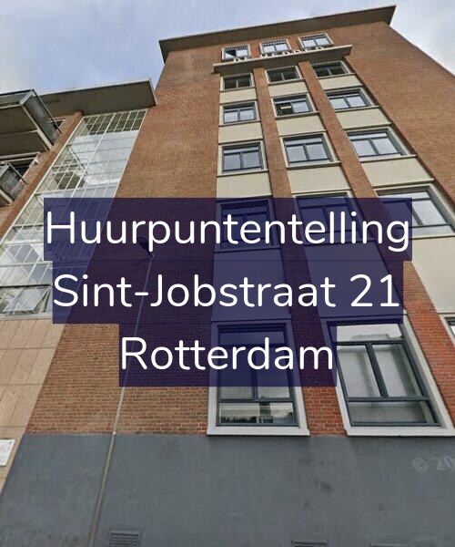 Foto gevel Huurpuntentelling voor Sint-Jobstraat 21, Rotterdam