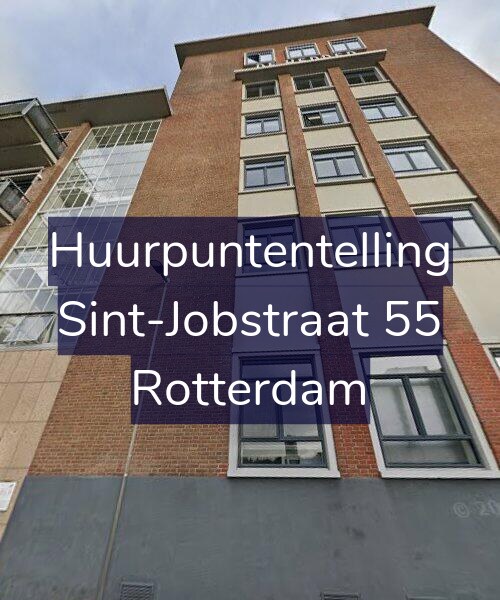 Foto gevel Huurpuntentelling voor Sint-Jobstraat 55, Rotterdam