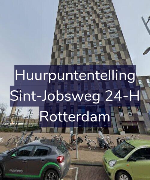 Foto gevel Huurpuntentelling voor Sint-Jobsweg 24-H, Rotterdam