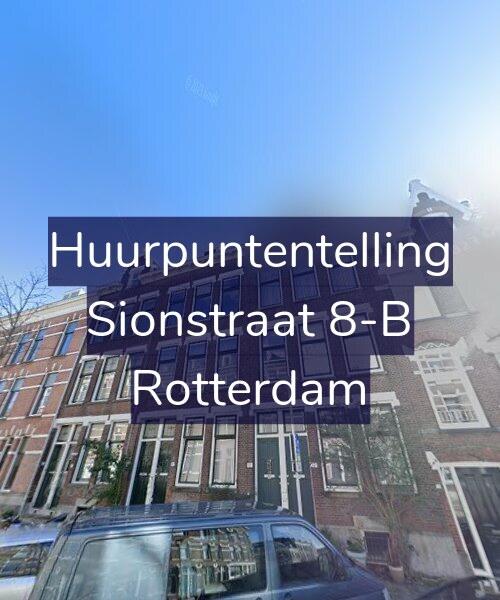 Foto gevel Huurpuntentelling voor Sionstraat 8-B, Rotterdam