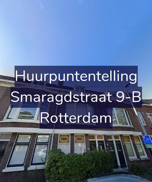 Foto gevel Huurpuntentelling voor Smaragdstraat 9-B, Rotterdam