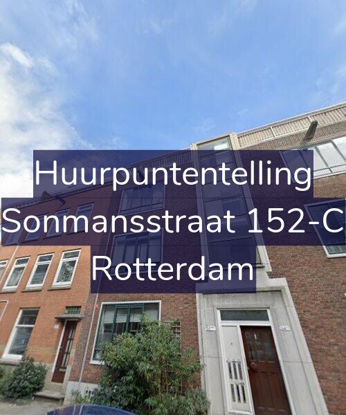 Foto gevel Huurpuntentelling voor Sonmansstraat 152-C, Rotterdam