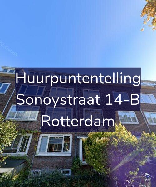 Foto gevel Huurpuntentelling voor Sonoystraat 14-B, Rotterdam
