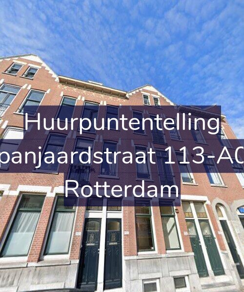 Foto gevel Huurpuntentelling voor Spanjaardstraat 113-A03, Rotterdam