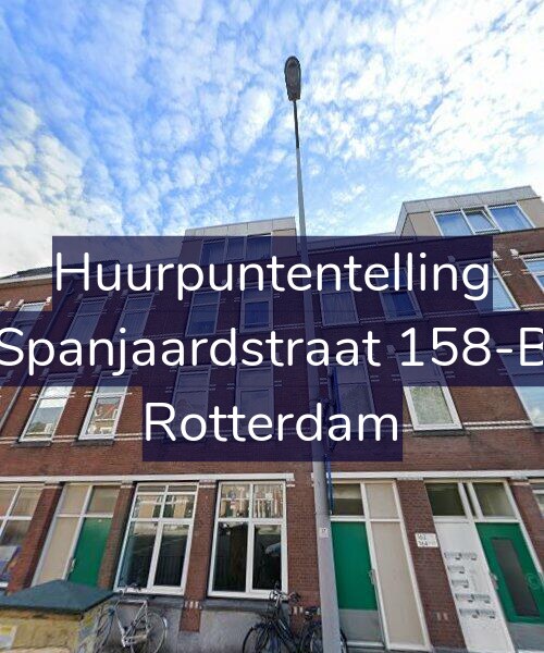Foto gevel Huurpuntentelling voor Spanjaardstraat 158-B, Rotterdam
