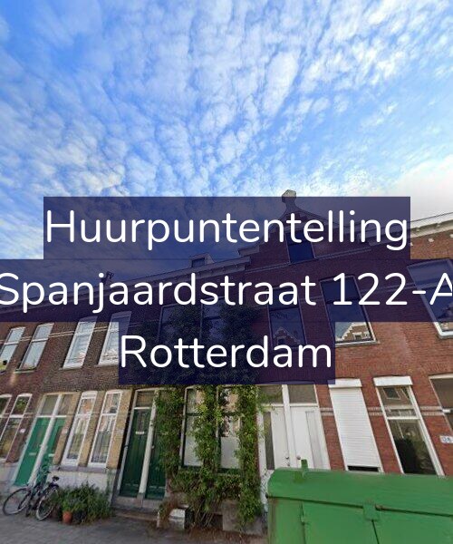 Foto gevel Huurpuntentelling voor Spanjaardstraat 122-A, Rotterdam