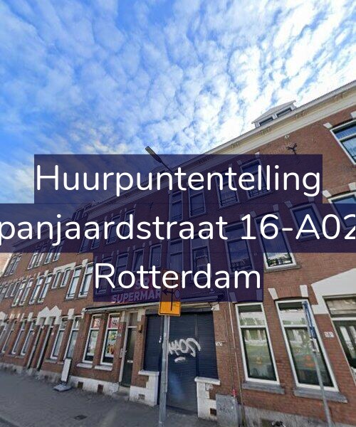 Foto gevel Huurpuntentelling voor Spanjaardstraat 16-A02L, Rotterdam