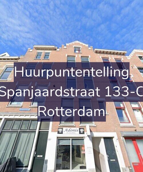 Foto gevel Huurpuntentelling voor Spanjaardstraat 133-C, Rotterdam