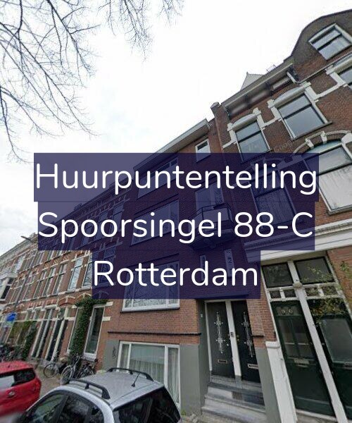 Foto gevel Huurpuntentelling voor Spoorsingel 88-C, Rotterdam
