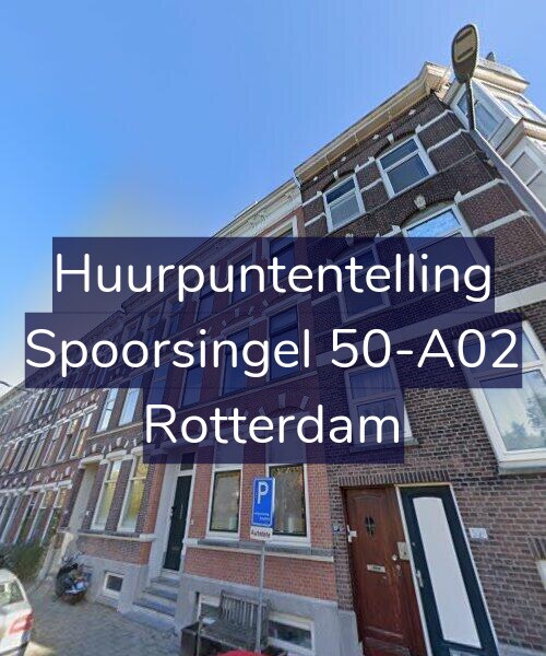 Foto gevel Huurpuntentelling voor Spoorsingel 50-A02, Rotterdam