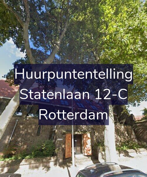 Foto gevel Huurpuntentelling voor Statenlaan 12-C, Rotterdam