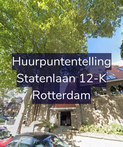 Foto gevel Huurpuntentelling voor Statenlaan 12-K, Rotterdam