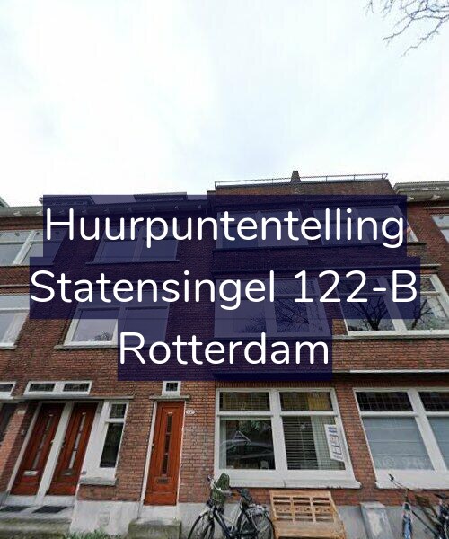 Foto gevel Huurpuntentelling voor Statensingel 122-B, Rotterdam