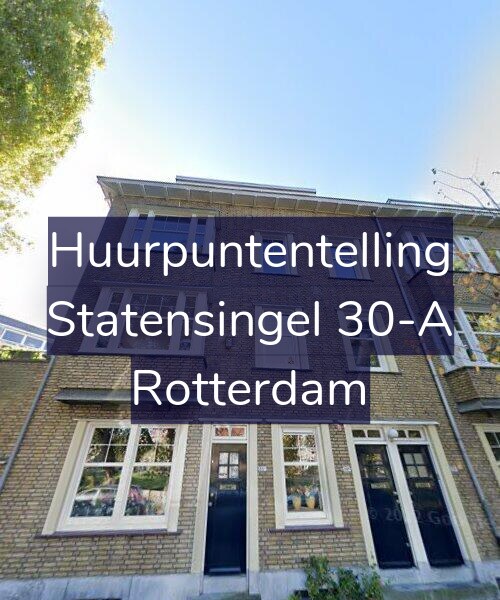Foto gevel Huurpuntentelling voor Statensingel 30-A, Rotterdam