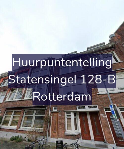 Foto gevel Huurpuntentelling voor Statensingel 128-B, Rotterdam