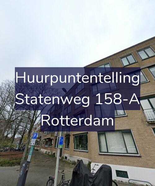 Foto gevel Huurpuntentelling voor Statenweg 158-A, Rotterdam