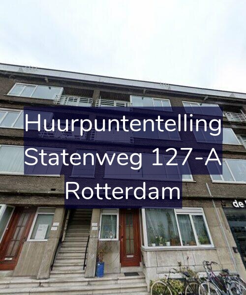 Foto gevel Huurpuntentelling voor Statenweg 127-A, Rotterdam