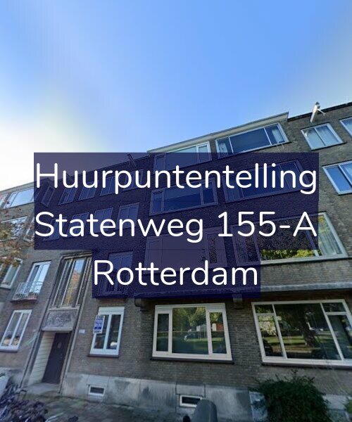 Foto gevel Huurpuntentelling voor Statenweg 155-A, Rotterdam