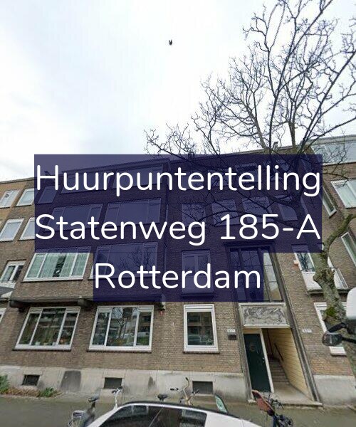 Foto gevel Huurpuntentelling voor Statenweg 185-A, Rotterdam