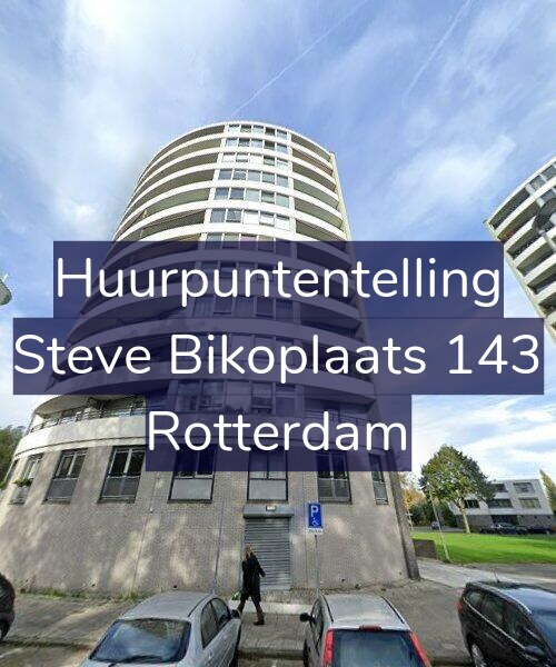 Foto gevel Huurpuntentelling voor Steve Bikoplaats 143, Rotterdam