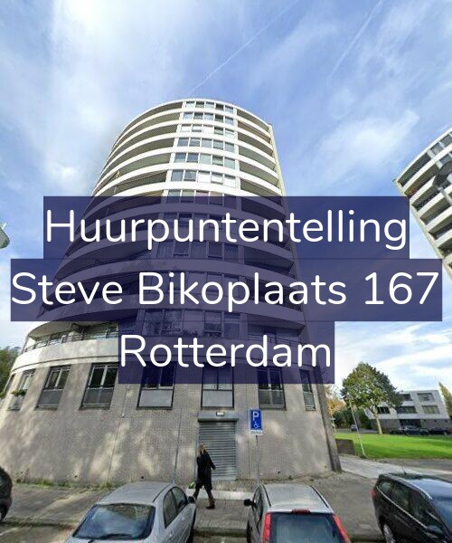 Foto gevel Huurpuntentelling voor Steve Bikoplaats 167, Rotterdam