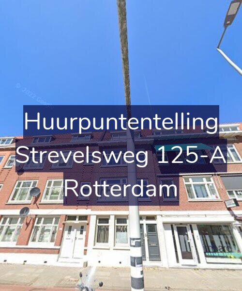 Foto gevel Huurpuntentelling voor Strevelsweg 125-A, Rotterdam