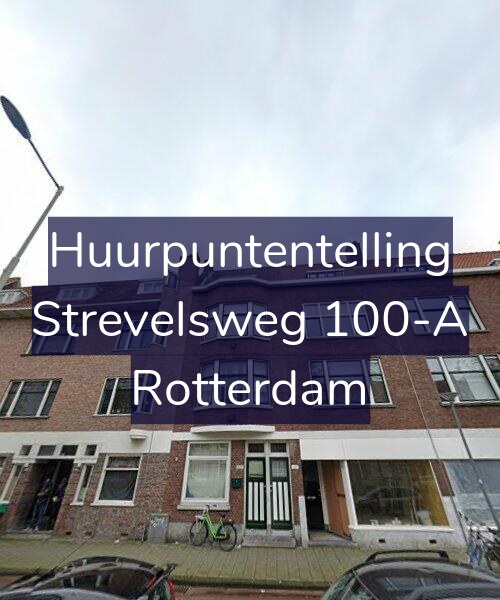 Foto gevel Huurpuntentelling voor Strevelsweg 100-A, Rotterdam