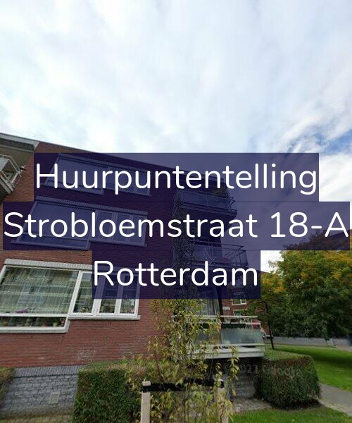 Foto gevel Huurpuntentelling voor Strobloemstraat 18-A, Rotterdam