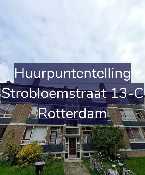 Foto gevel Huurpuntentelling voor Strobloemstraat 13-C, Rotterdam