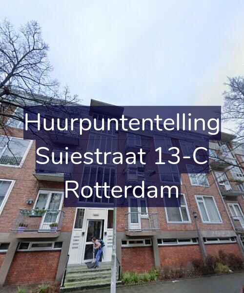 Foto gevel Huurpuntentelling voor Suiestraat 13-C, Rotterdam