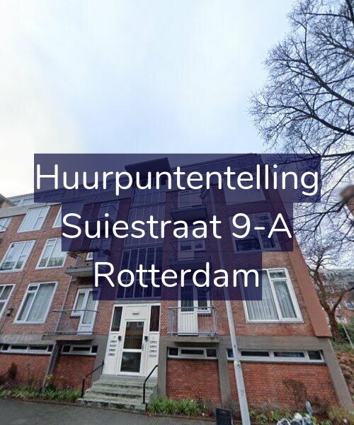 Foto gevel Huurpuntentelling voor Suiestraat 9-A, Rotterdam