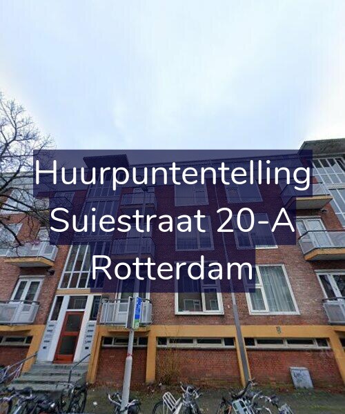 Foto gevel Huurpuntentelling voor Suiestraat 20-A, Rotterdam