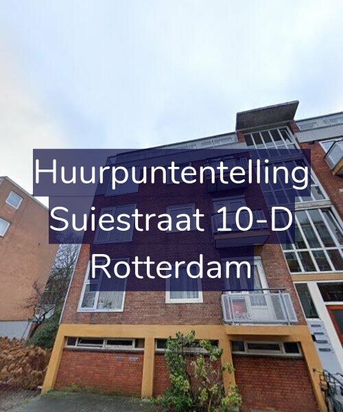 Foto gevel Huurpuntentelling voor Suiestraat 10-D, Rotterdam