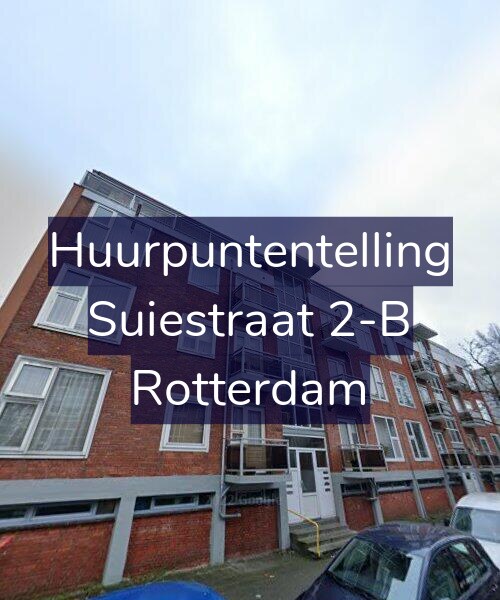 Foto gevel Huurpuntentelling voor Suiestraat 2-B, Rotterdam