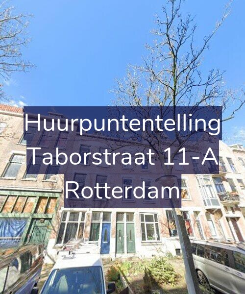 Foto gevel Huurpuntentelling voor Taborstraat 11-A, Rotterdam