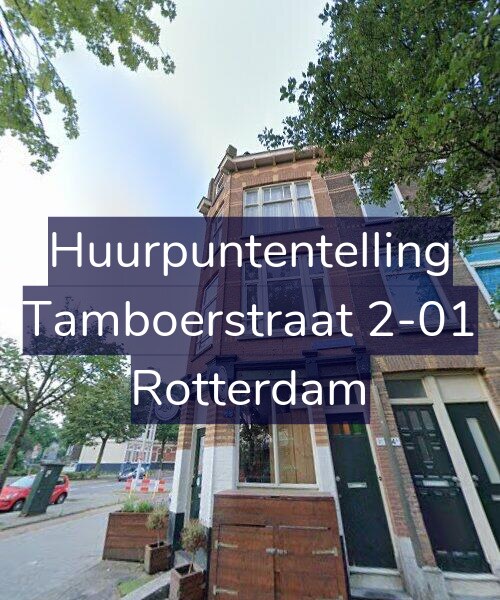Foto gevel Huurpuntentelling voor Tamboerstraat 2-01, Rotterdam