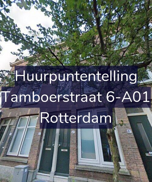 Foto gevel Huurpuntentelling voor Tamboerstraat 6-A01, Rotterdam