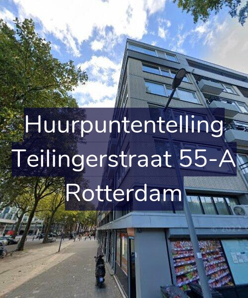 Foto gevel Huurpuntentelling voor Teilingerstraat 55-A, Rotterdam