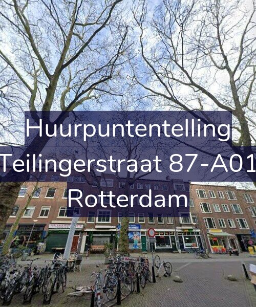 Foto gevel Huurpuntentelling voor Teilingerstraat 87-A01, Rotterdam